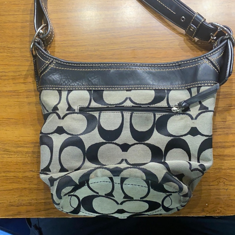 Used Coach pocketbook and WrIstlet